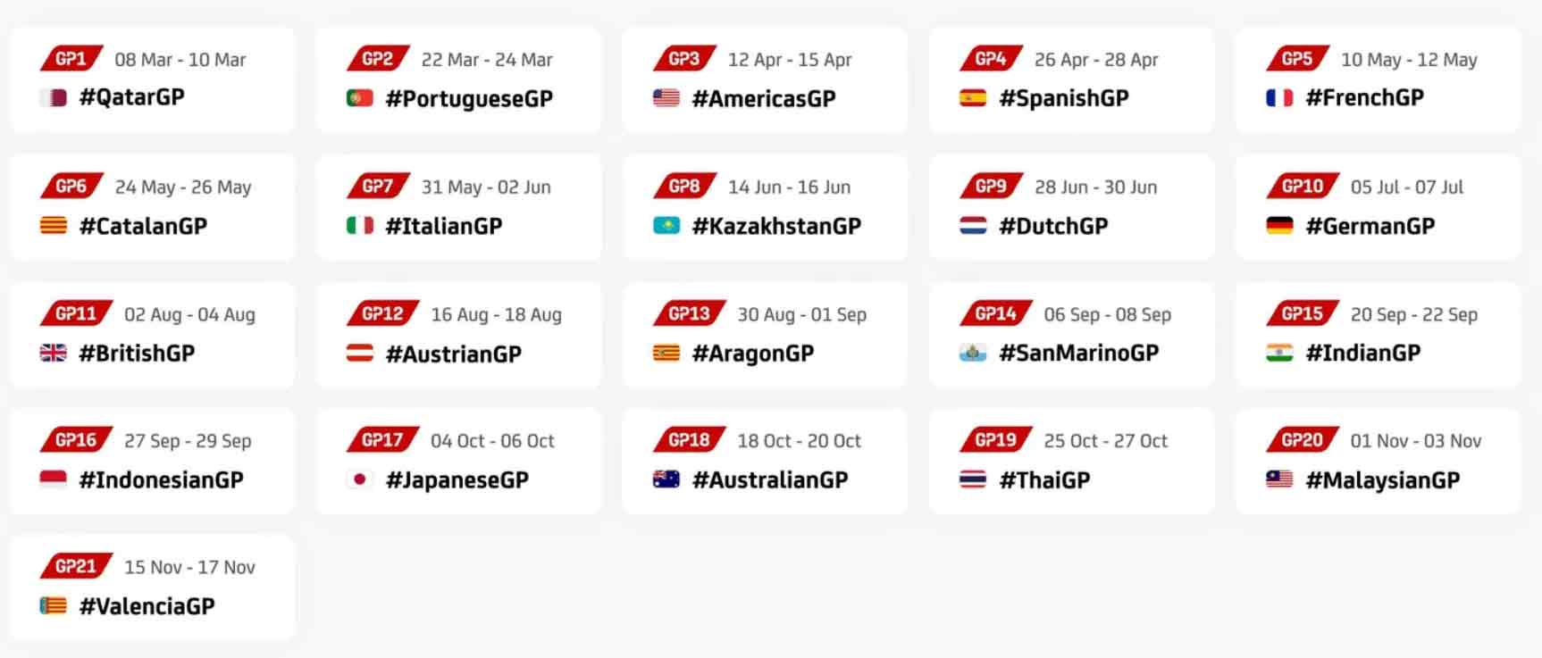 Jadwal Motogp 2024 Hari Ini Riki Verene