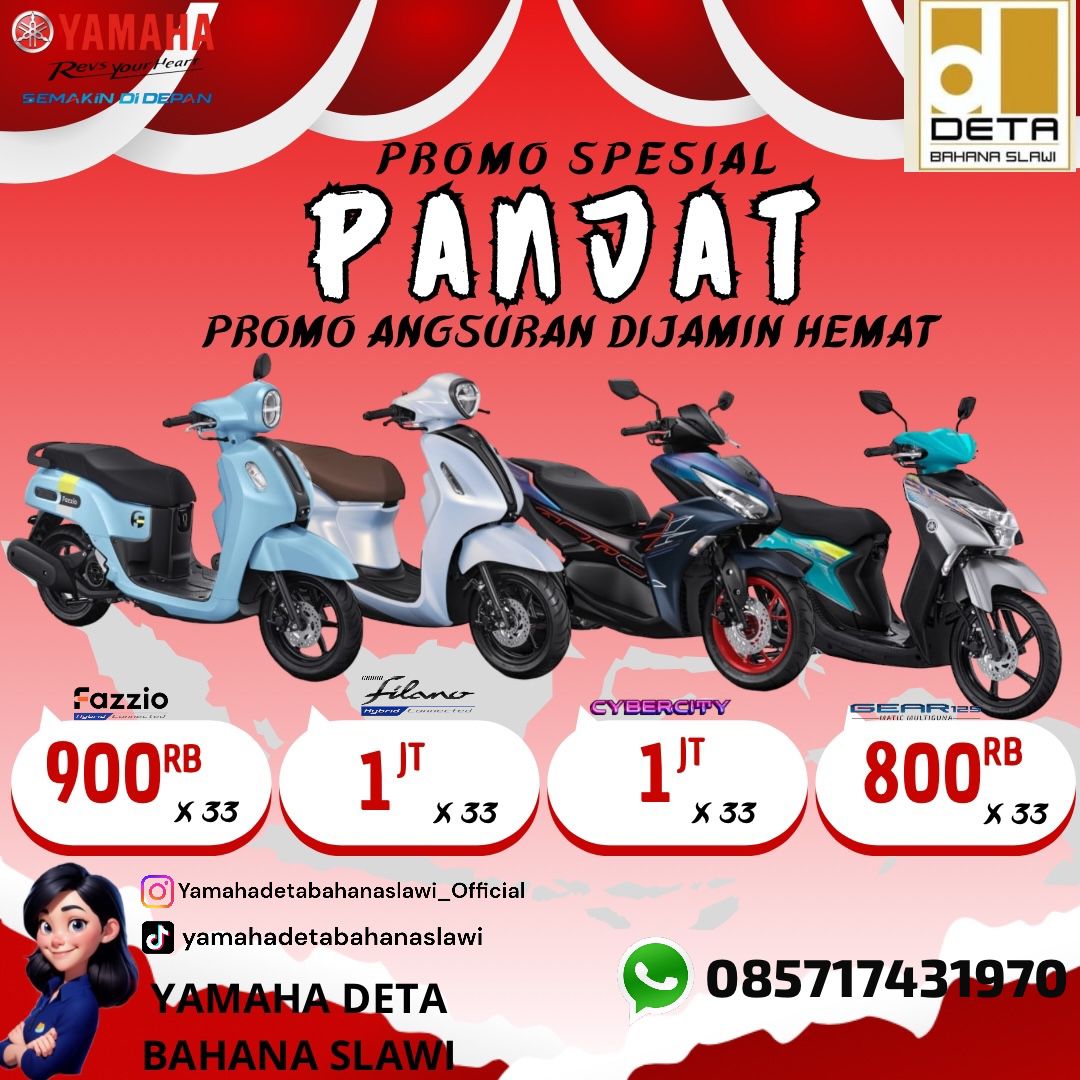 Promo Angsuran Hemat - Yamaha Deta Bahana Slawi