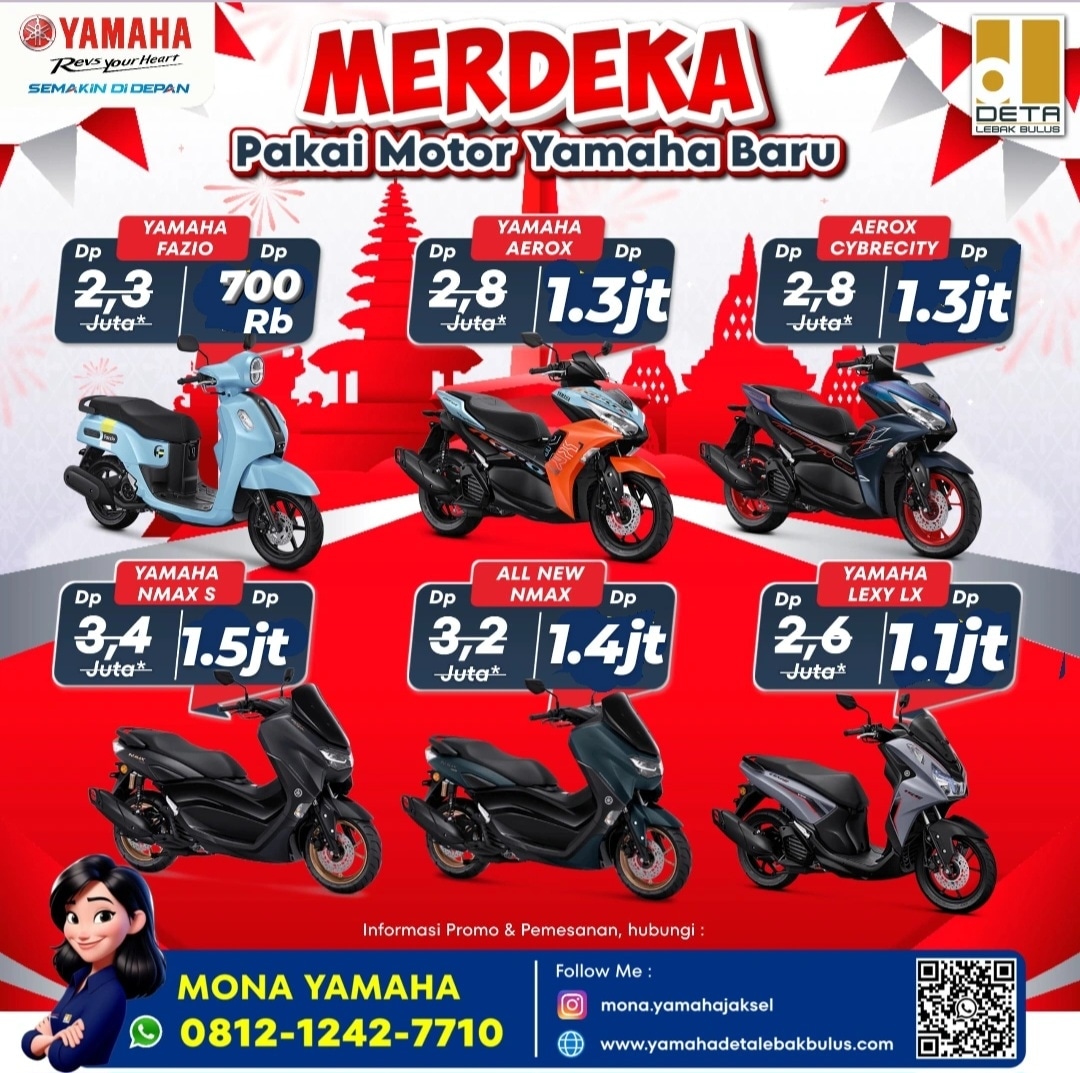 Promo Gebyar Merdeka - Yamaha Deta Lebak Bulus