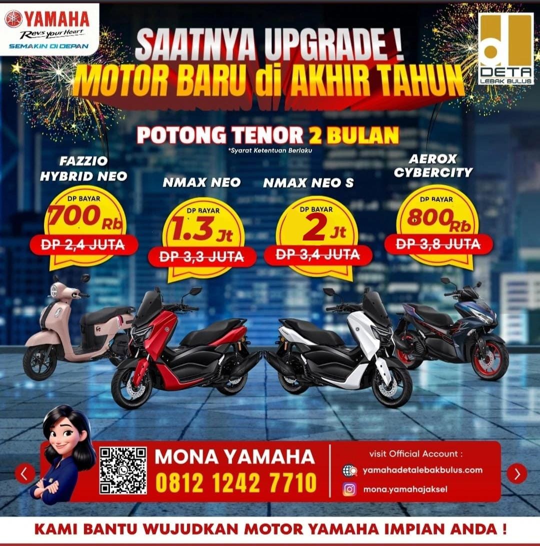 Promo Spesial Dealer Yamaha Deta Lebak Bulus