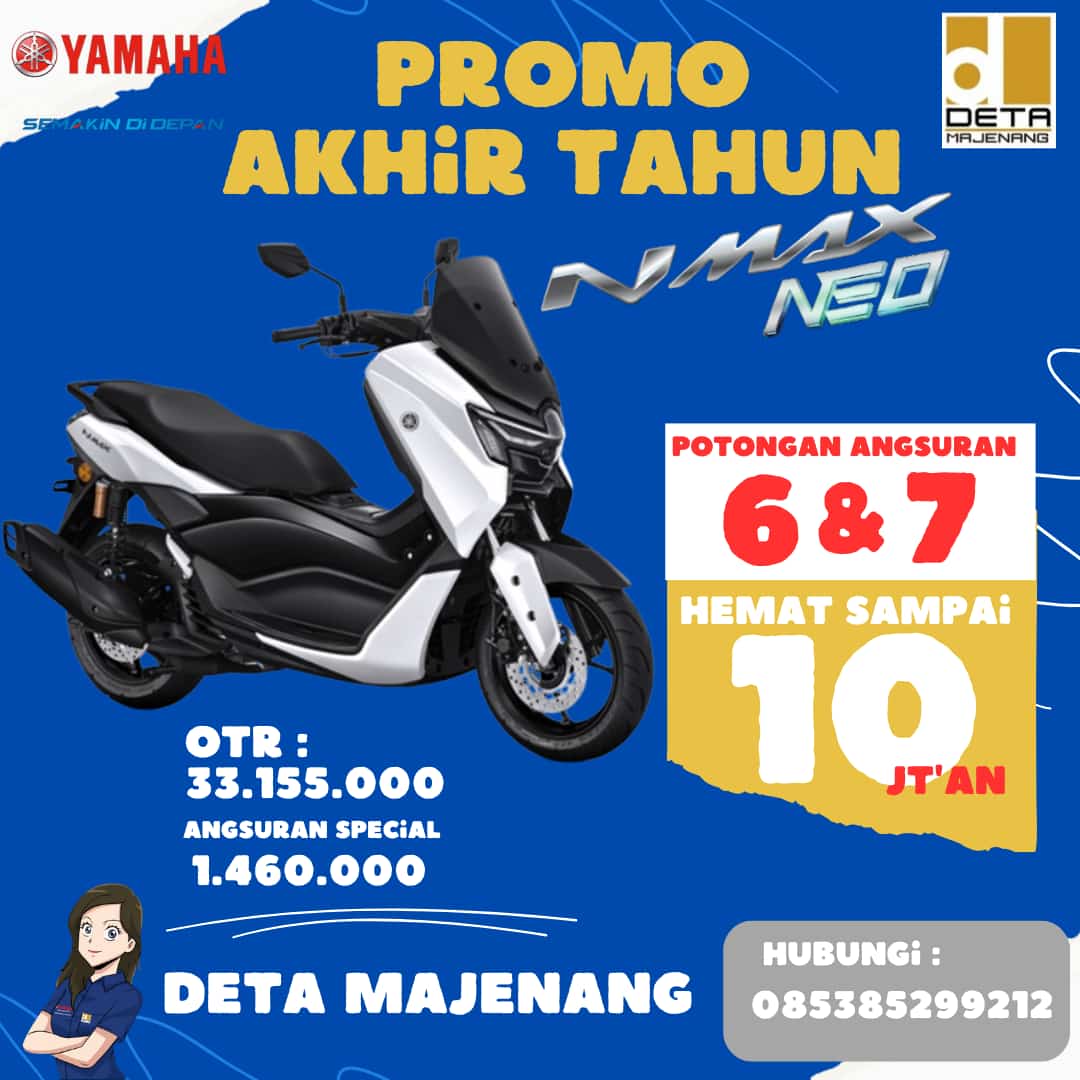 Promo Akhir Tahun Yamaha Nmax Neo di Dealer Yamaha Deta Majenang