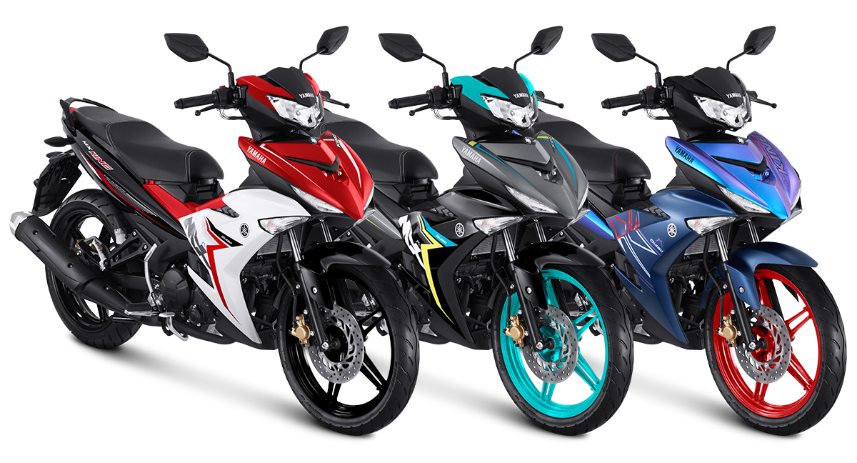 Warna Baru Yamaha MX King 150 Cybercity, Silver, dan Red