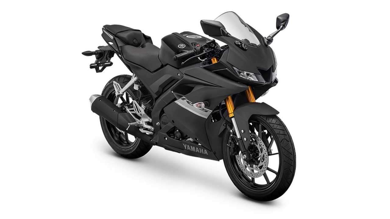 Yamaha r15 Warna Matte Black