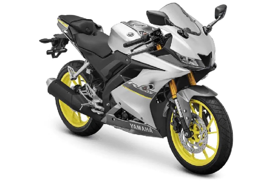 Yamaha R15 warna Matte Silver