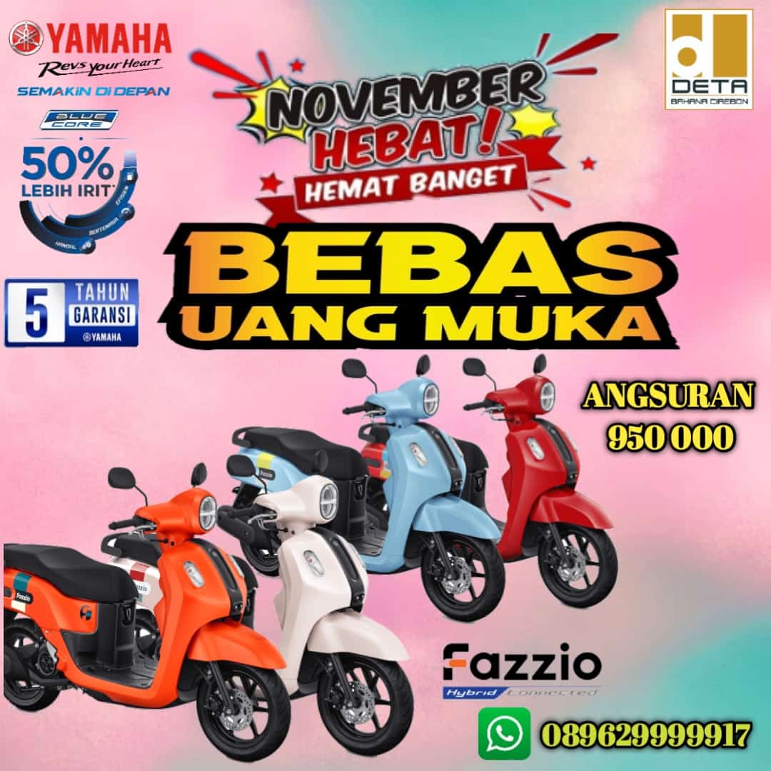 Promo November - Bebas Uang Muka